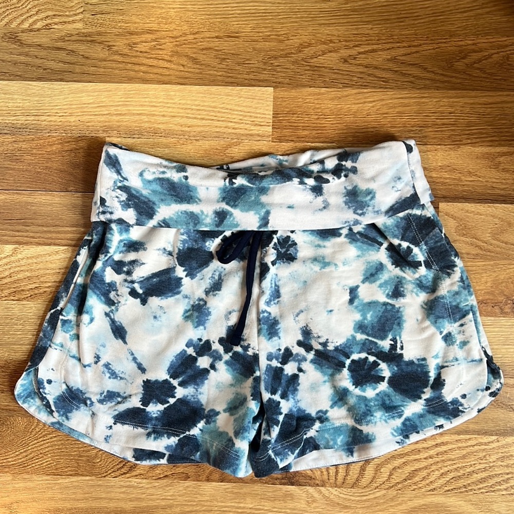 Tie dye shorts
